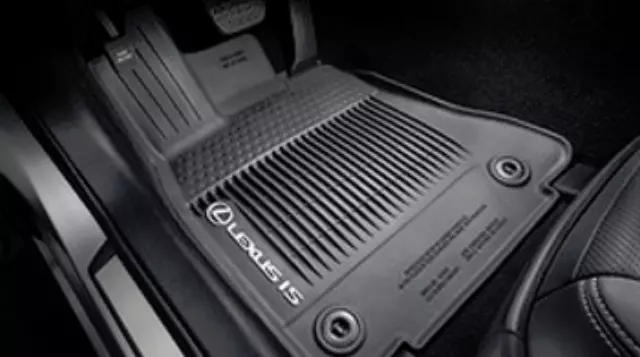 PT2065317102 - : All Weather Floor Liners, Black for Lexus: IS200t, IS300, IS350 Image