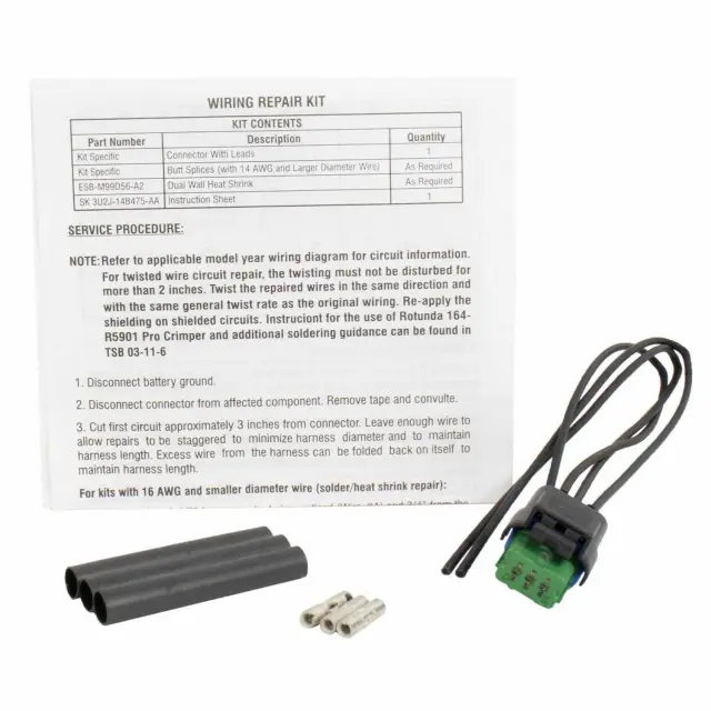 Wire Assembly - Ford (EU2Z-14S411-NA)