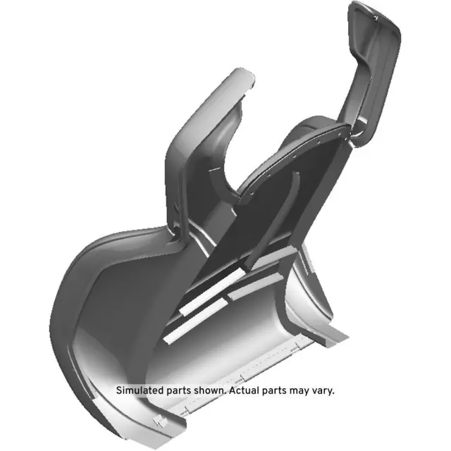 84828647 - Body: Seat Back Cover for Chevrolet: Corvette Image