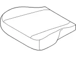 BL8Z7862900BA - Body: Seat Cover for Ford Image