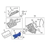 LC3Z6K089A - : Outer Cover for Ford: F-250 Super Duty, F-350 Super Duty, F-450 Super Duty Image