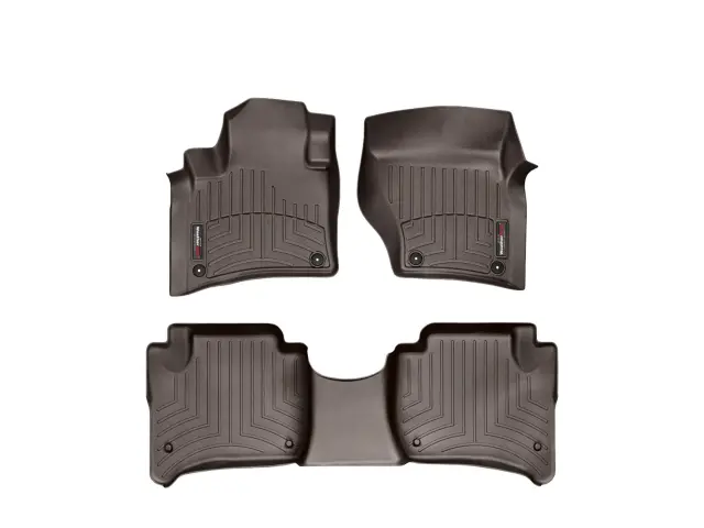 4733312 - Accessories: Front &amp; Rear Cocoa FloorLiner™ DigitalFit® for WeatherTech Image
