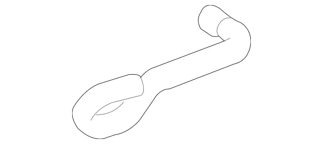 2215018182 - Radiator: Hose for Mercedes-Benz: CL600, S600 Image image