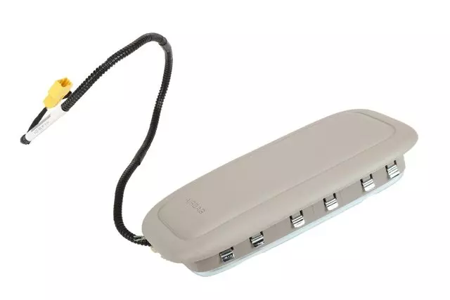 Light Titanium Passenger Seat Side Airbag - GM (20847499)