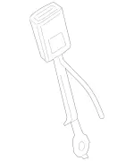 24686009009051 - : Buckle End for Mercedes-Benz Image