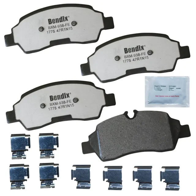 MKD1775FM - : BENDIX Fleet MetLok Brake Pad for BENDIX Image