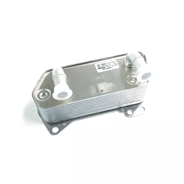 2E409061B - : Oil Cooler for Volkswagen: Beetle, Eos, Golf, GTI, Passat, R32, Rabbit Image