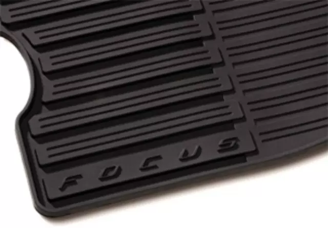 8S4Z5413300A - Interior: All-Weather Vinyl Floor Mats, Black for Ford: Focus Image