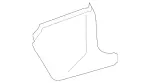 23068034809F83 - : Cowl Trim for Mercedes-Benz Image