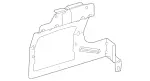 4475401040 - : Control Module Bracket for Mercedes-Benz Image