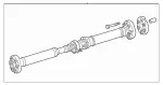 2904102400 - Propeller Shaft: Propeller Shaft for Mercedes-Benz: AMG GT 43, AMG GT 53 Image