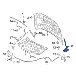 ML3Z16797A - Body: Hinge for Ford Image