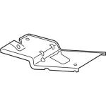 HB5Z16A507A - Body: Front Bracket for Ford: Explorer, Police Interceptor Utility Image image