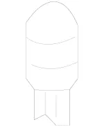 1718300072 - : Temperature Sensor for Mercedes-Benz: SLK280, SLK300 Image