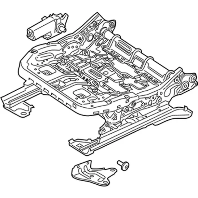FR3Z9661710L - Body: Seat Track for Ford: Mustang Image