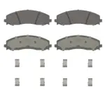 OEX1691M - : OEX Rear Disc Brake Pad Set Premium Semi - Met for WAGNER BRAKE Image