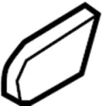 887641BA0C - : Hinge Cover for INFINITI: EX35, EX37, QX50 Image