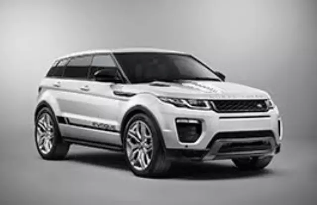 VPLVB0165NER - Exterior: Vehicle Decals, Urban, Bonnet, White for Land Rover: Range Rover Evoque Image