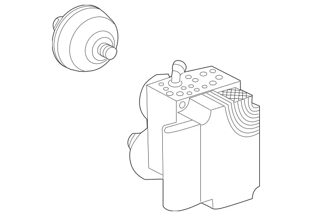 9431271283 - Brakes: Hydraulic Unit for Mercedes-Benz: E320, E500, E55 AMG Image image