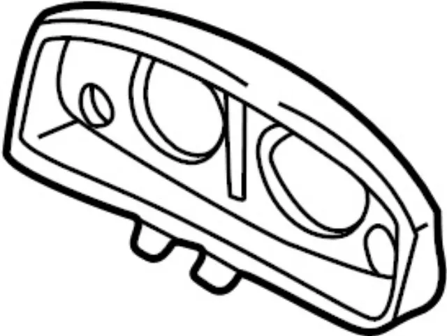 248121W700 - Body: Gauge Bezel for INFINITI: QX4 Image