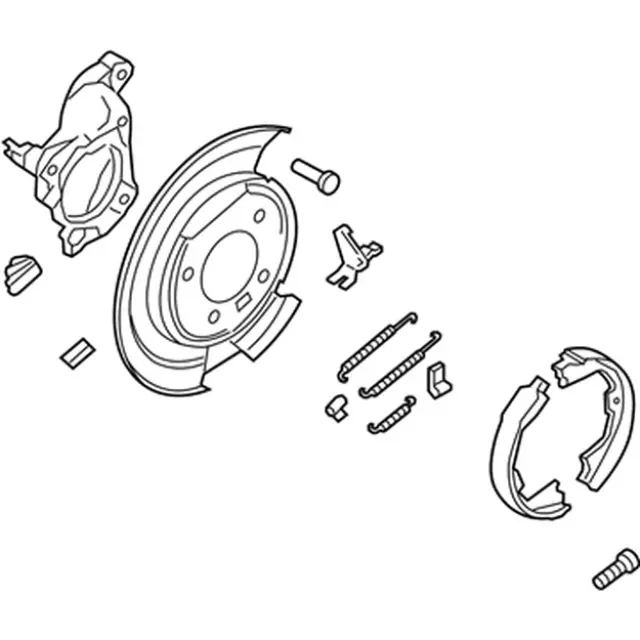 HC3Z2C220G - : Brake Assembly for Ford Image