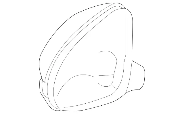 2198100279 - Front Doors: Parts Kit, Housing for Mercedes-Benz: CL550, CL600, CL63 AMG, CL65 AMG, CLS500, CLS55 AMG, CLS550, CLS63 AMG Image image