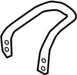 572231LA0A - Body: Stopper for Infiniti Image