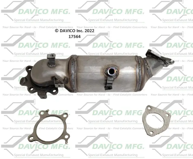 17564 - Exhaust: Direct Fit Catalytic Converter for DAVICO CONVERTERS Image
