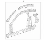 2046301003 - Side Walls: Side Wall for Mercedes-Benz: C250, C350, C63 AMG Image