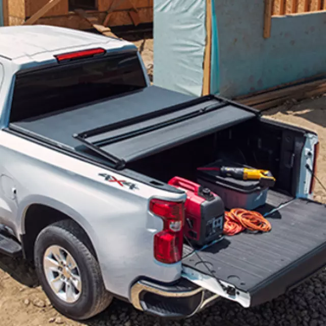 19418643 - Body: Bed Tonneau Cover for Chevrolet: Silverado 2500 HD, Silverado 3500 HD | GMC: Sierra 2500 HD, Sierra 3500 HD Image