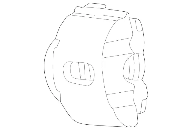 1634212398 - Brakes: Brake Caliper for Mercedes-Benz: ML320, ML55 AMG Image