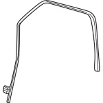 5L2Z3521547AAA - Body: Run Channel for Ford: Explorer Sport Trac Image