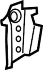 G51C95NAMA - Body: Side Bracket for INFINITI: QX50, QX55 Image