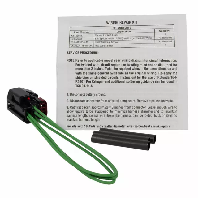 3U2Z14S411EXB - : Wire Assembly for FORD Image