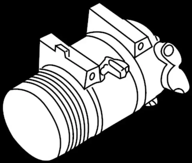 926001LA5B - HVAC: Compressor Assembly for INFINITI: QX56, QX80 Image