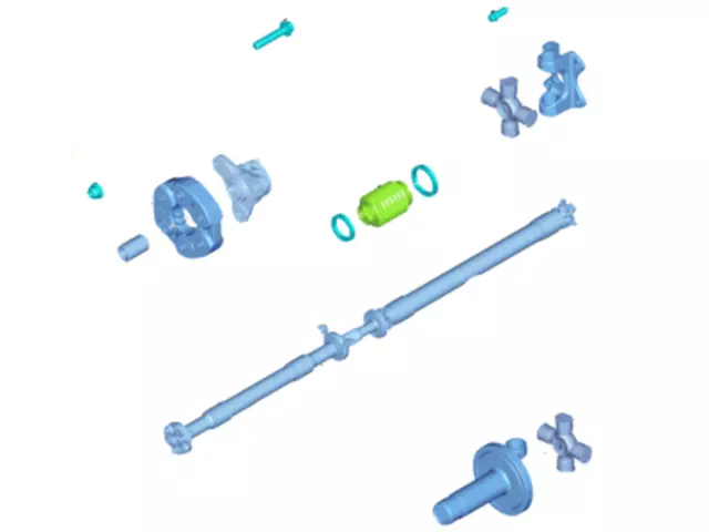 CK4Z4R602CF - : Drive Shaft for Ford: Transit-150, Transit-250, Transit-350, Transit-350 HD Image