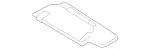 2128101910 - Trim and Lining: Sun Visor for Mercedes-Benz Image