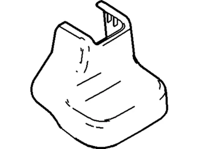 7T4Z7866410HC - Body: Cover for Ford: Edge Image