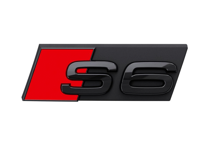 4K0071805 - : Black S6 Emblem - Front for Audi Image