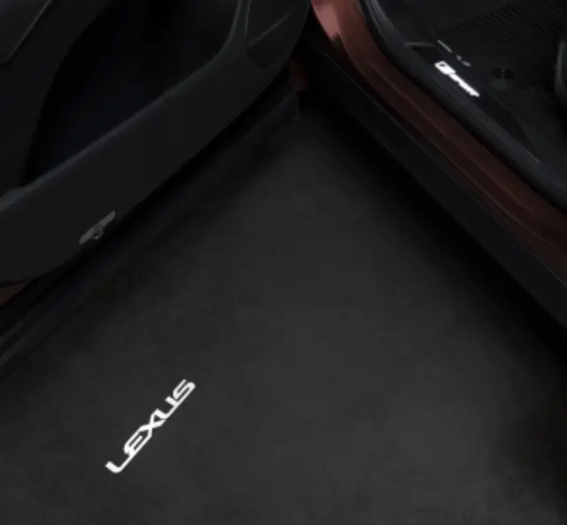 PT94448241 - Exterior: F Sport Side Puddle Lamp for Lexus: RX350, RX350h, RX450h+, RX500h Image