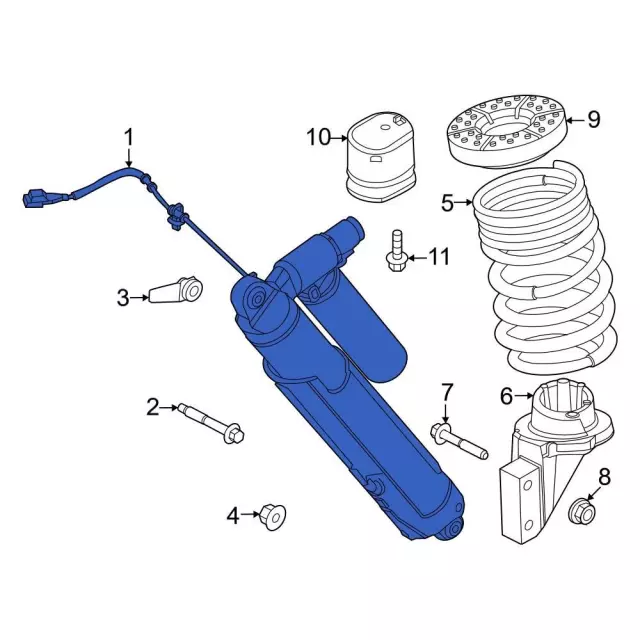 ML3Z18124AU - Suspension: Strut for Ford: F-150 Image