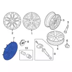 LJ6Z1130A - : Wheel Cover for Ford: Escape Image
