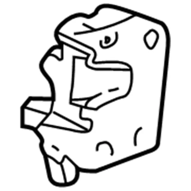 6L5Z7821813C - Body: Latch Assembly for Ford: Explorer, Explorer Sport, Explorer Sport Trac | Mercury: Mountaineer Image