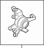 43019AG010 - : Knuckle for Infiniti Image