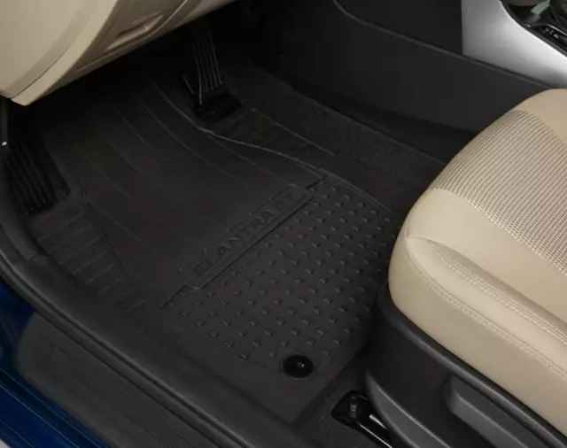 A5013ADU00 - Interior: 2013-2017 Hyundai Floor Mats All Weather for Hyundai: Elantra, Genesis Coupe, Sonata Image