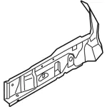 D2BZ54101A89A - Body: Outer Rail for Ford: Fiesta Image