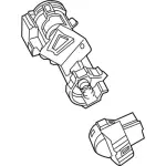 BV6Z3511C - : Ignition Housing for Ford Image