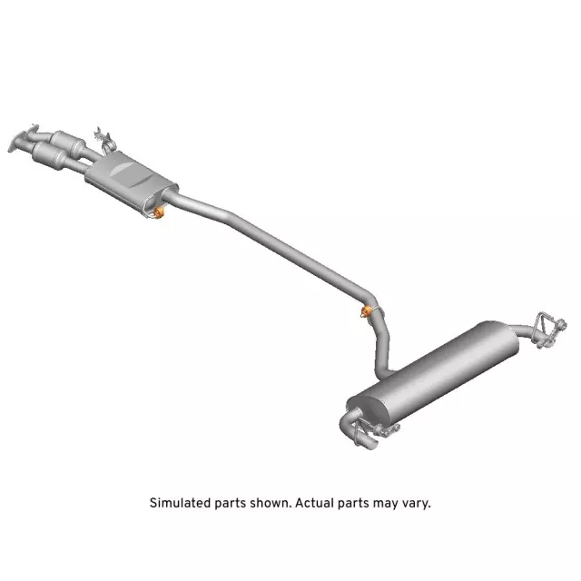 86822576 - Exhaust: Muffler &amp; Pipe for Cadillac: XT5 Image