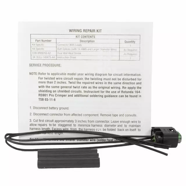 Brake Pressure Sensor Connector  - Motorcraft (WPT-1708)