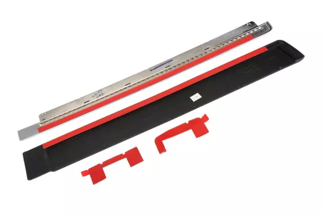 Primed Rear Driver Side Door Center Molding with Tape - GM (15950367)